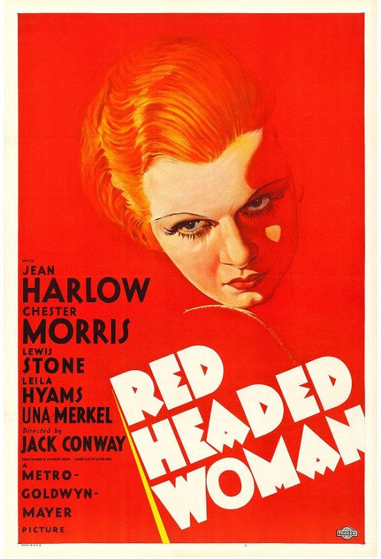 This rare one-sheet for The Red Headed Woman is considered one of the most desirable of all vintage movie posters