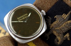 The rare Panerai Ref. 3646 wristwatch, designed for elite German frogmen during WWII