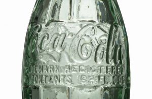 The Coca-Cola 'contour' bottle was first released in 1917, as is one of the 20th century's most iconic design objects