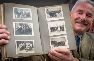 The journal of RAF Flight Lieutenant Vivian Phillips features photos and his account of life as a POW at Stalag Luft III