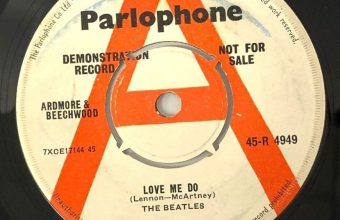 This highly rare demo copy of The Beatles' first single was discovered by staff at a U.K thrift store amongst a bag of anonymously donated records