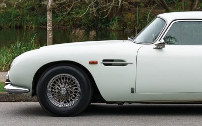 This early Aston Martin DB5 is the first entry in the company's dedicated Aston Martin auction in Monterey on August 15.