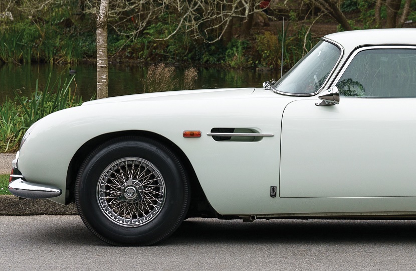 This early Aston Martin DB5 is the first entry in the company's dedicated Aston Martin auction in Monterey on August 15.