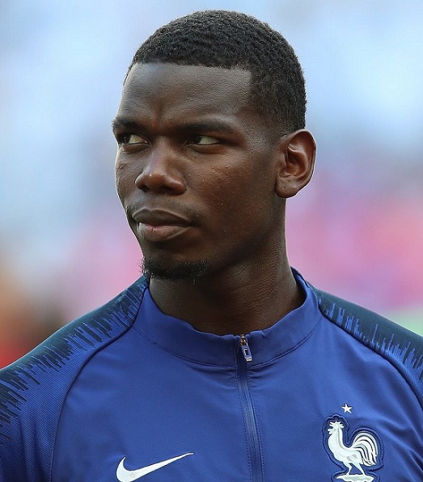 Paul Pogba at the 2018 World Cup in Russia