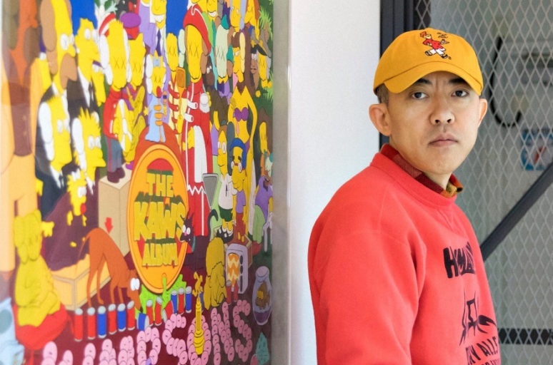 NIGO has been collaborating with KAWS and collecting his works since the mid-1990s. 