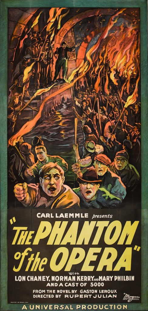 The 1925 three-sheet poster is believed to be the only surviving example of its kind