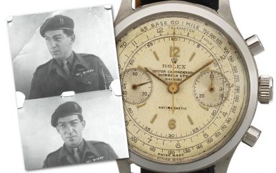 A Rolex watch owned by a WWII POW who helped inspire The Great Escape will sell at Sotheby's on April 16