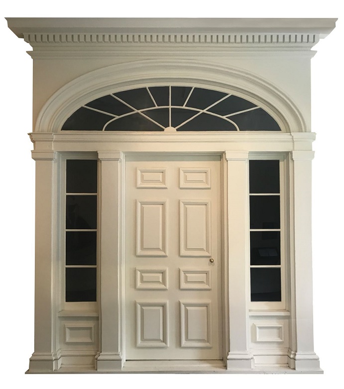 The Tara plantation's original doorway was fully restored in 1989, and is estimated at $40,000 - $60,000