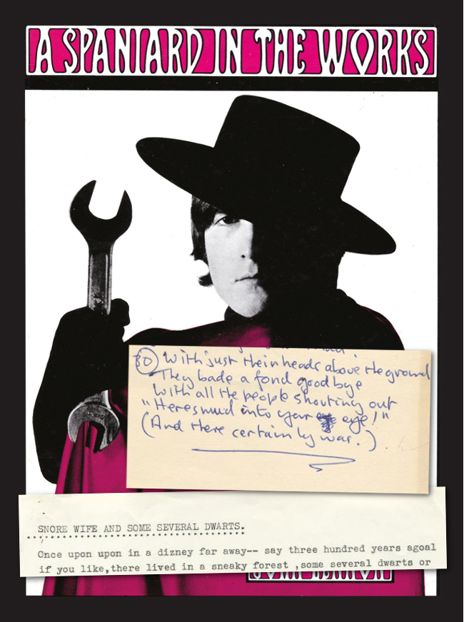 John Lennon's 1965 book 'A Spaniard In The Works', with extracts from the original poems offered at Bonhams on June 26