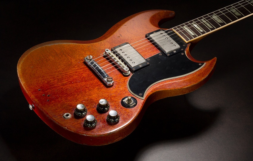 Duane Allman's 1961-61 Cherry Red Gibson SG 