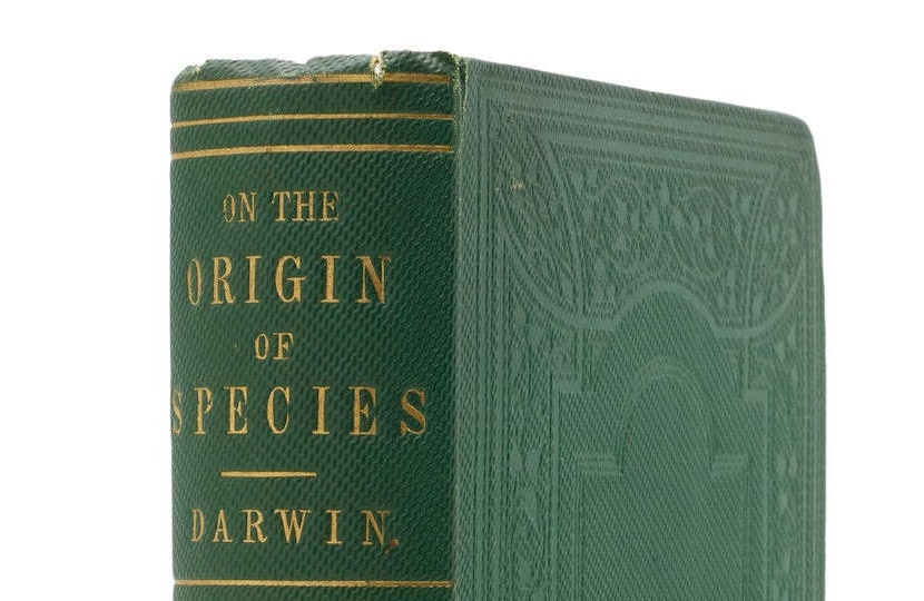 A rare presentation copy of Charles Darwin's On the Origin of Species