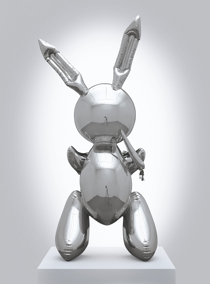 Rabbit (1986) by Jeff Koons, sold at Christie's in New York for $91 million