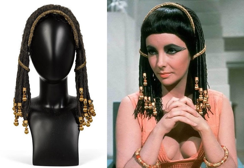 Elizabeth Taylor's wig from Cleopatra