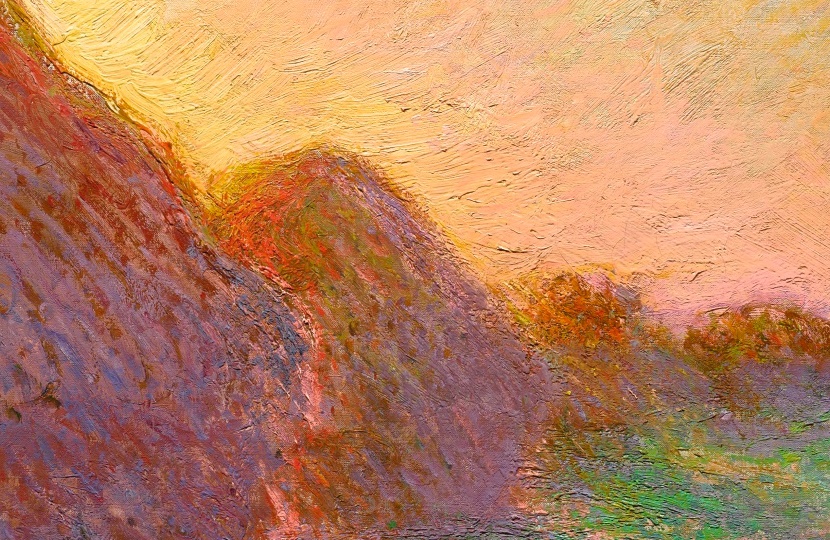 Claude Monet's Haystacks (1890)