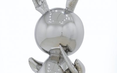 Rabbit by Jeff Koons, sold at Christies for $91 million