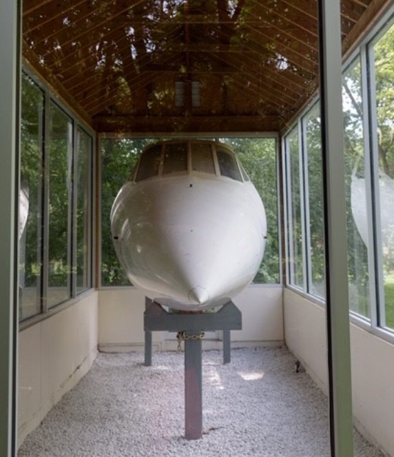 The test nose cone is currently housed in a specially-built glass hangar, as part of a private collection in Missouri.