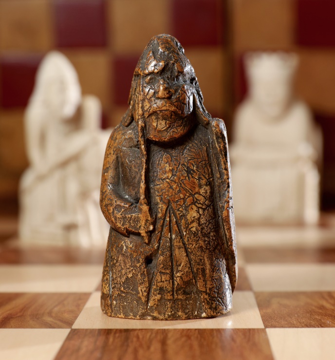 The 'lost' Lewis Chessmen piece, estimated at £600,000 - £1 million