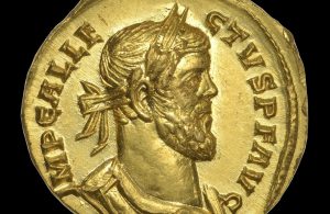 A gold aureus of Allectus coin, which sold at Dix Noonan Webb for £552,000