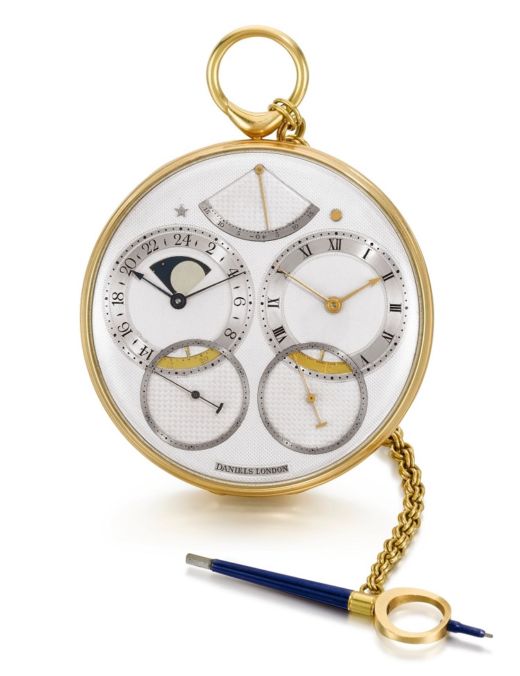 The original Space Traveller I pocketwatch, estimated at $900,000 - $1.2 million