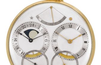 George Daniels' Space Traveller I watch up for auction at Sothebys