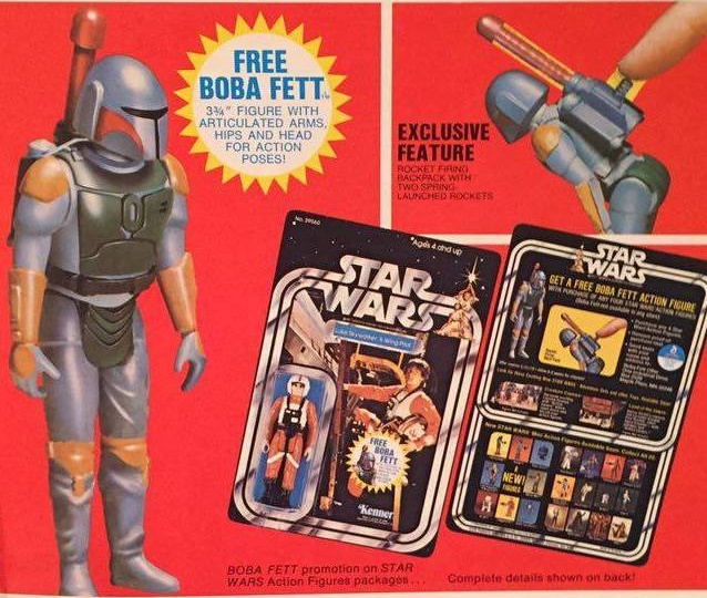 Boba fett deals mail away 1979