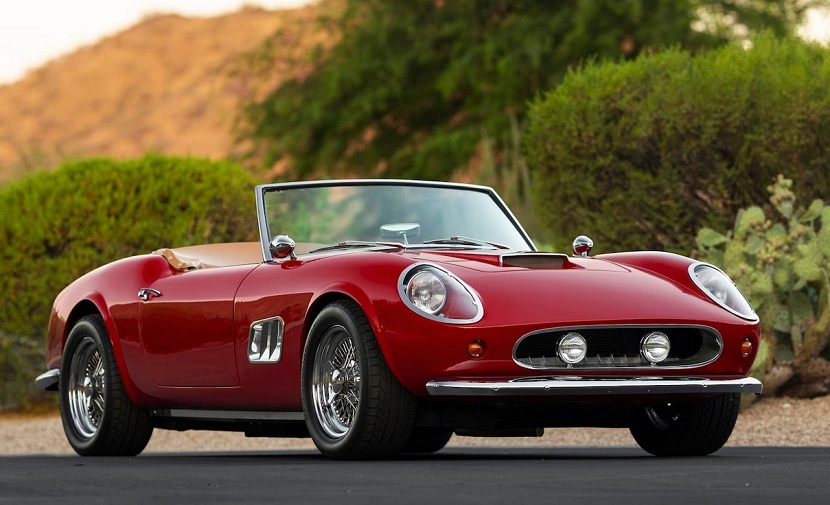 Save Ferris. Ferrari 250GT California offered for sale at auction