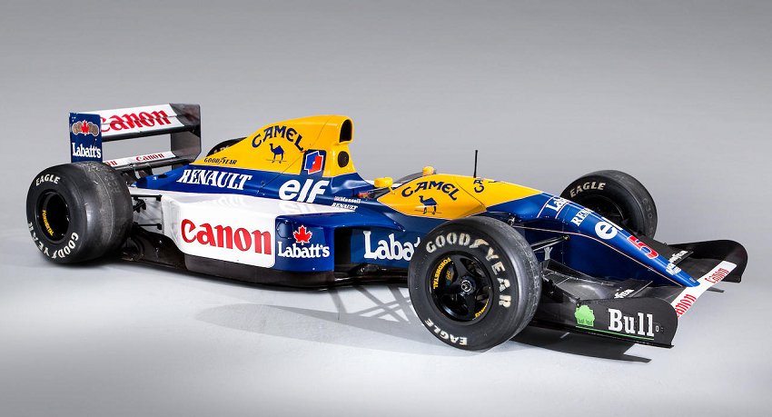 Nigel Mansell's 1992 title-winning car, regarded as the finest Williams F1 car ever built