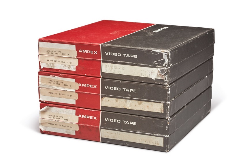 The three tapes were amongst more than 1,000 bought by student Gary George for just $217 during a government surplus auction in 1973