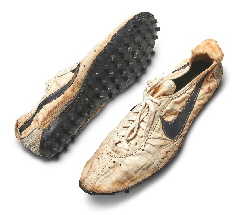Just 12 pairs of the 1972 Nike waffle Moon Shoes were handmade for athletes at the US Olympic trials, before the shoes were released to the public in 1974