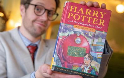harry potter first edition sells at hansons auctions