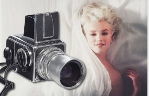 Marilyn Monroe Douglas Kirl=kland photo shoot camera to auction at Christies