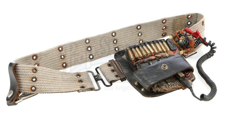 Harold Ramis' Ghostbusters utility belt, which sold for £12,915 (Image: Prop Store)