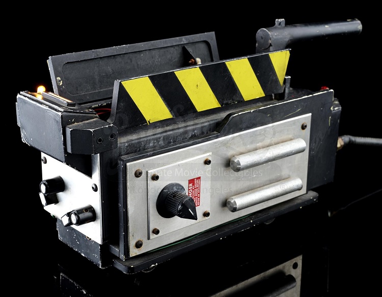 The 'hero' ghost trap used in both Ghostbusters and Ghostbusters II, which sold for £186,960 (Image: Prop Store)