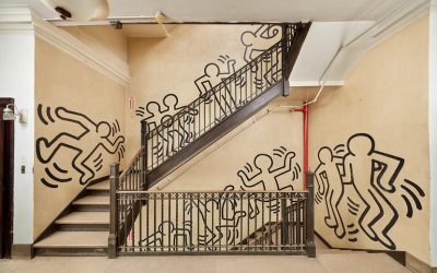 Keith Haring's Grace House mural to auction at Bonhams in New York