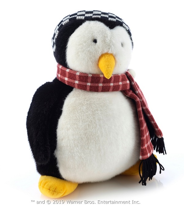 The original screen-used Huggy, Joey's bedtime penguin pal (Image: Prop Store)