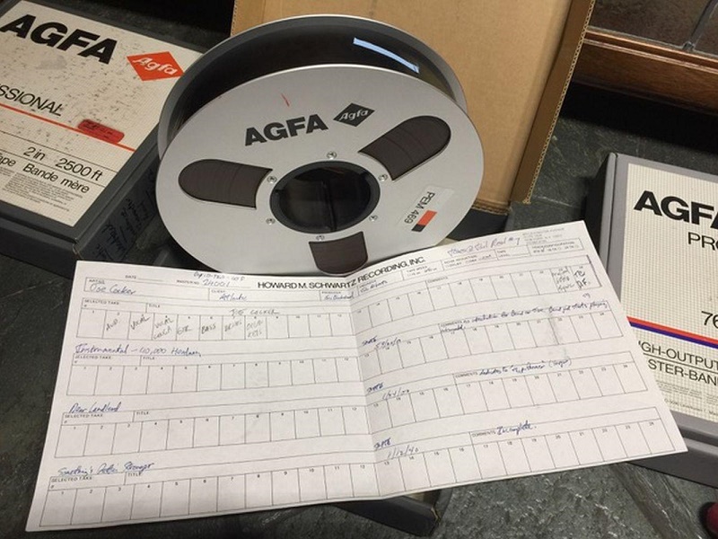 The archive of original master tapes belonged to Eric Blackstead, producer of the Woodstock album, and is one of only four sets in existence (Image: JustCollecting)