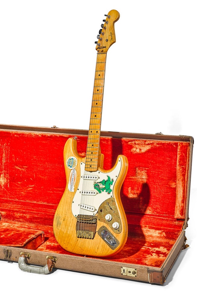 Jerry Garcia's Alligator guitar, estimated at $250,000 - $400,000 (Image: Bonhams)