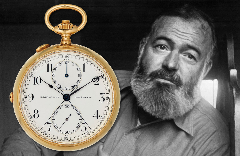 Ernest Hemingway's pocket watch to sell at Christie's in New York