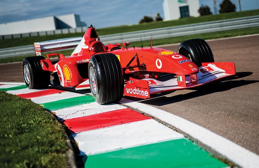 For Sale: Michael Schumacher 2002 Ferrari F1 Car - GTspirit