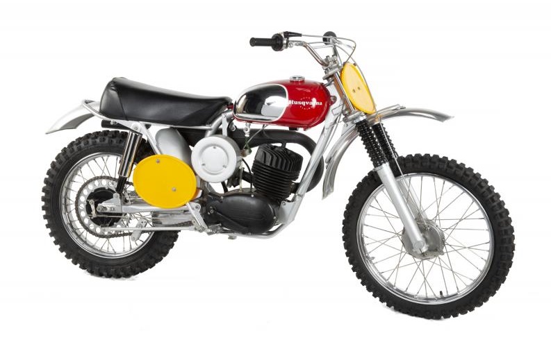  Steve McQueen's 1968 Husqvarna Viking 360 motorcycle (Image: Julien's Auctions)