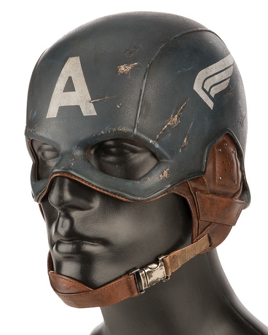 A custom-made helmet from Captain America: The First Avenger (Image: Profiles in History) 