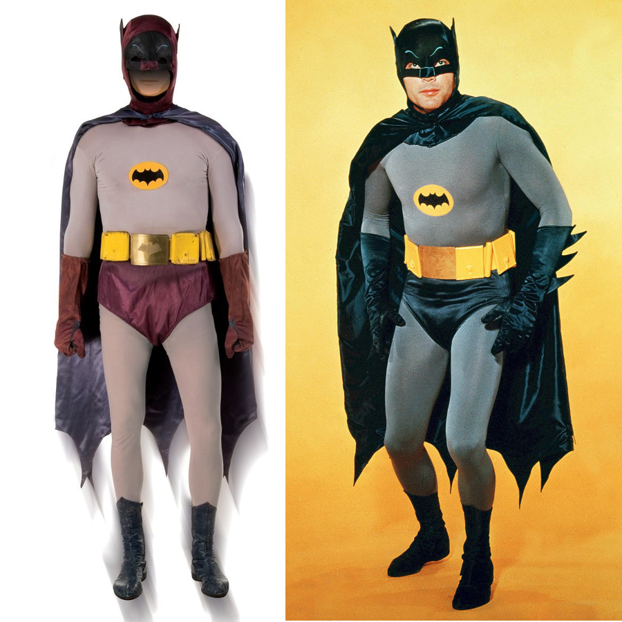 Adam West's screen-worn Batman TV costume (Image: Profiles in History)