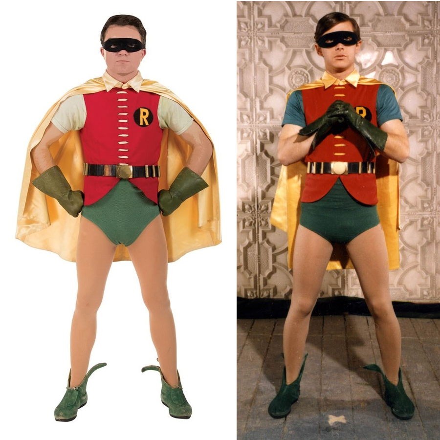 Burt Ward's screen-worn Robin TV costume (Image: Profiles in History)