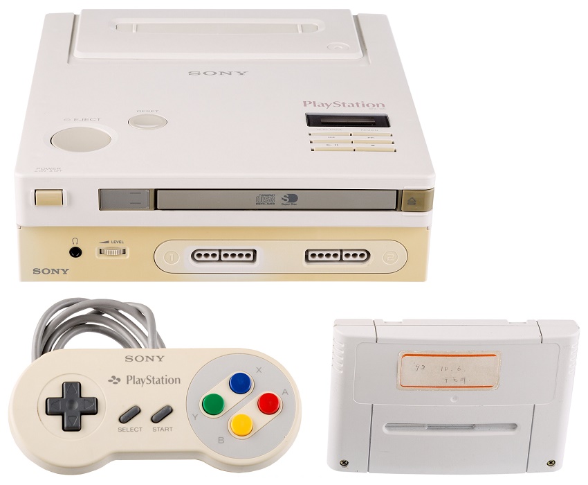 The prototype console was developed in the 1990s, in a failed collaboration between Nintendo and Sony (Image: Heritage Auctions) 