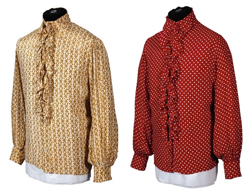 Ringo Starr, Ruffled red polka dot shirt, worn by Ringo circa 1968, Rock  & Roll, Books & Manuscripts