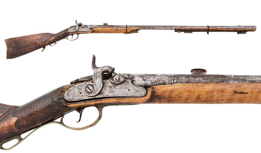 Bonhams Cars : Winchester Model 1876 Lever-action Rifle