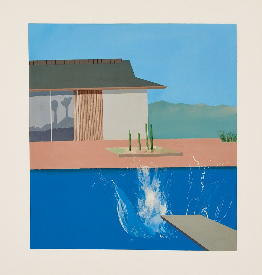 The Splash (1966) by David Hockney, estimated at £20 - £30 million (Image: Sotheby's)