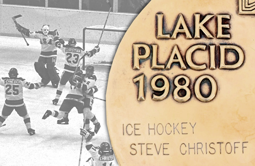 1980 Mike Eruzione Gold Medal Game Worn USA Olympic Hockey Team