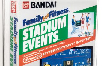 A sealed copy of the ultra-rare Nintendo video game Stadium Events is up for sale at Heritage Auctions