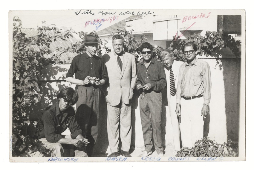 Allen Ginsberg's postcard to Jack Kerouac from Tangiers in 1961 (Image: University Archives)